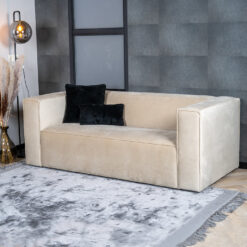 Bank Memphis beige Velvet 2,5-zits - Afbeelding 4