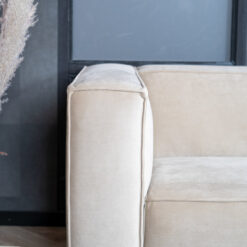 Bank Memphis beige Velvet 2,5-zits - Afbeelding 7