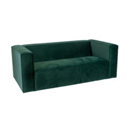 Velvet bank 2,5-zits Memphis groen