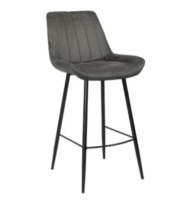 Industriële barkruk Brooke antraciet 72 cm