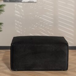 Alternative view of Hocker Memphis zwart velvet
