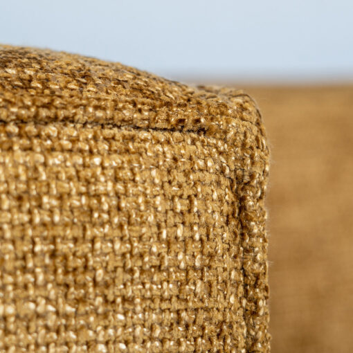 Hoekbank Memphis stof chenille okergeel rechts - Afbeelding 6