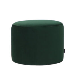 Poef Anna donkergroen