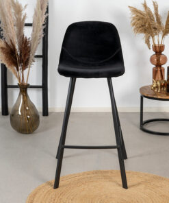 bronx71-velvet-barkruk-logan-zwart-70-cm (1)