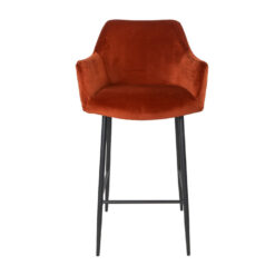 bronx71-velvet-barkruk-nelly-koper-78-cm (1)