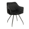 bronx71-velvet-eetkamerstoel-nelly-zwart