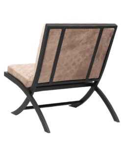 Design fauteuil Madrid velvet Luxury taupe