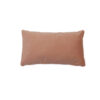 Sierkussen Anna velvet roze 25 x 45 cm