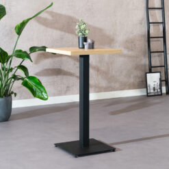 Bistro bartafel Nils - 60 x 60 - Eiken - Afbeelding 6