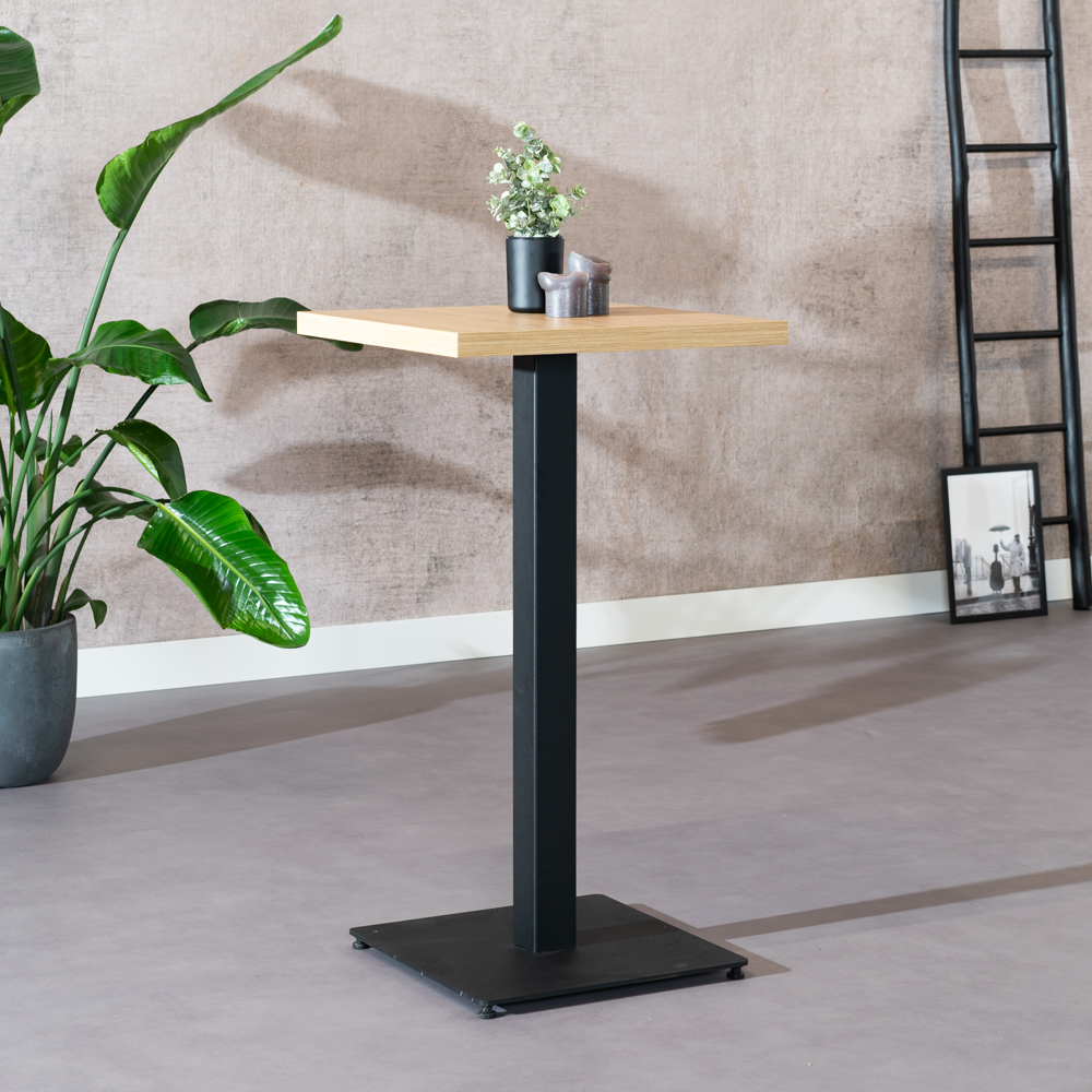Bistro bartafel Nils - 60 x 60 - Eiken - Afbeelding 6