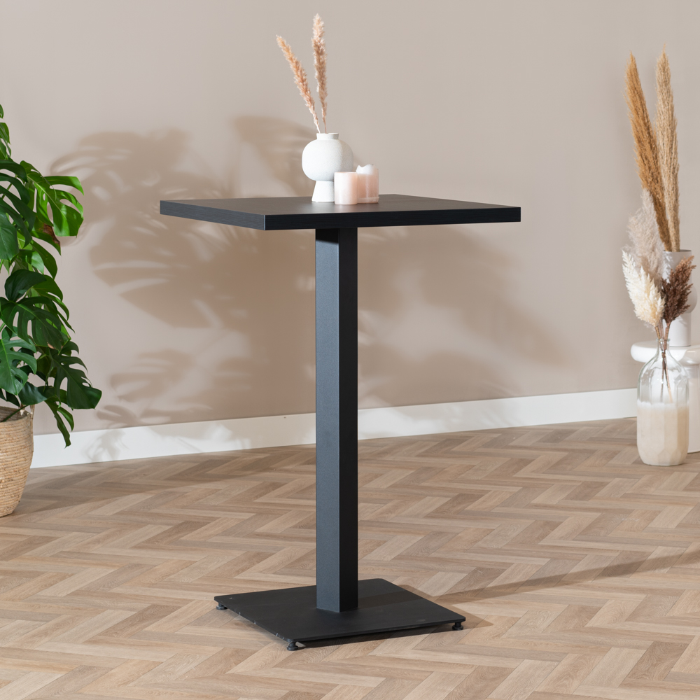 Bistro bartafel Nils - 70 x 70 - Zwart - Afbeelding 6