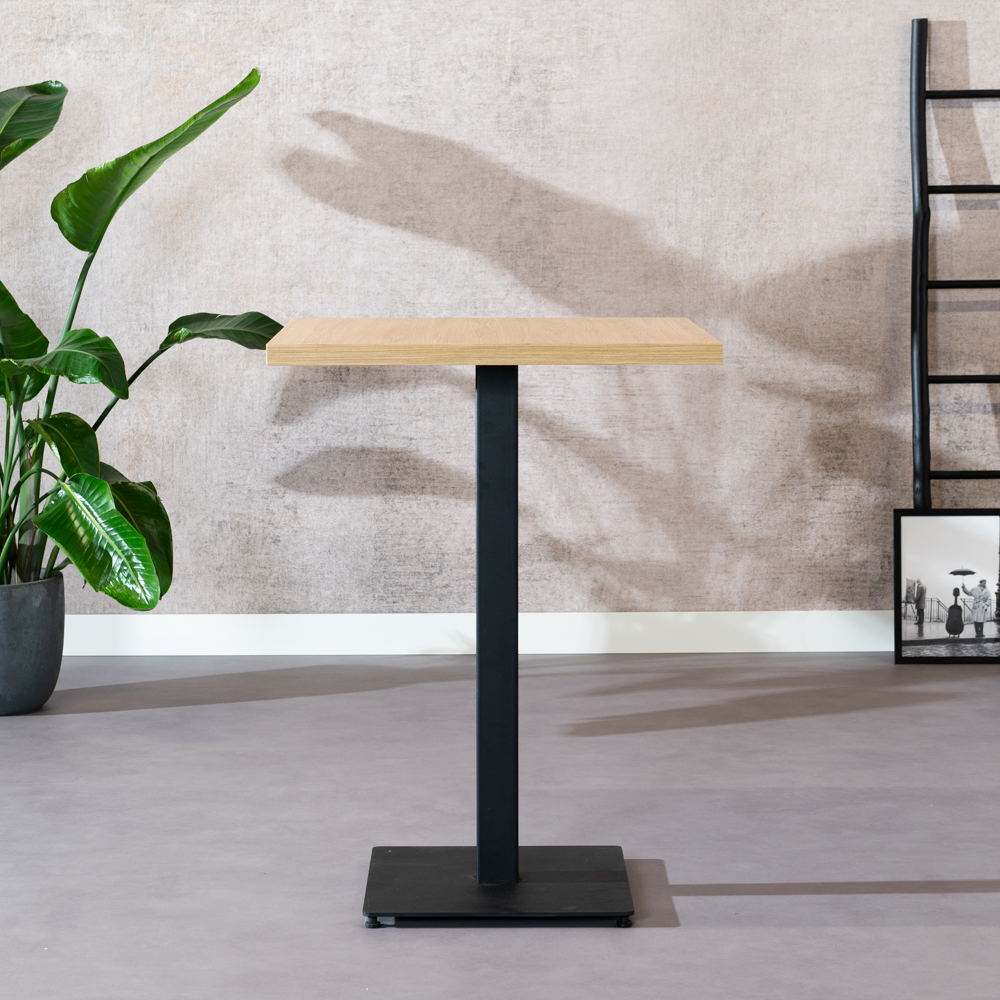 Bistro bartafel Nils - 80 x 80 - Eiken - Afbeelding 4