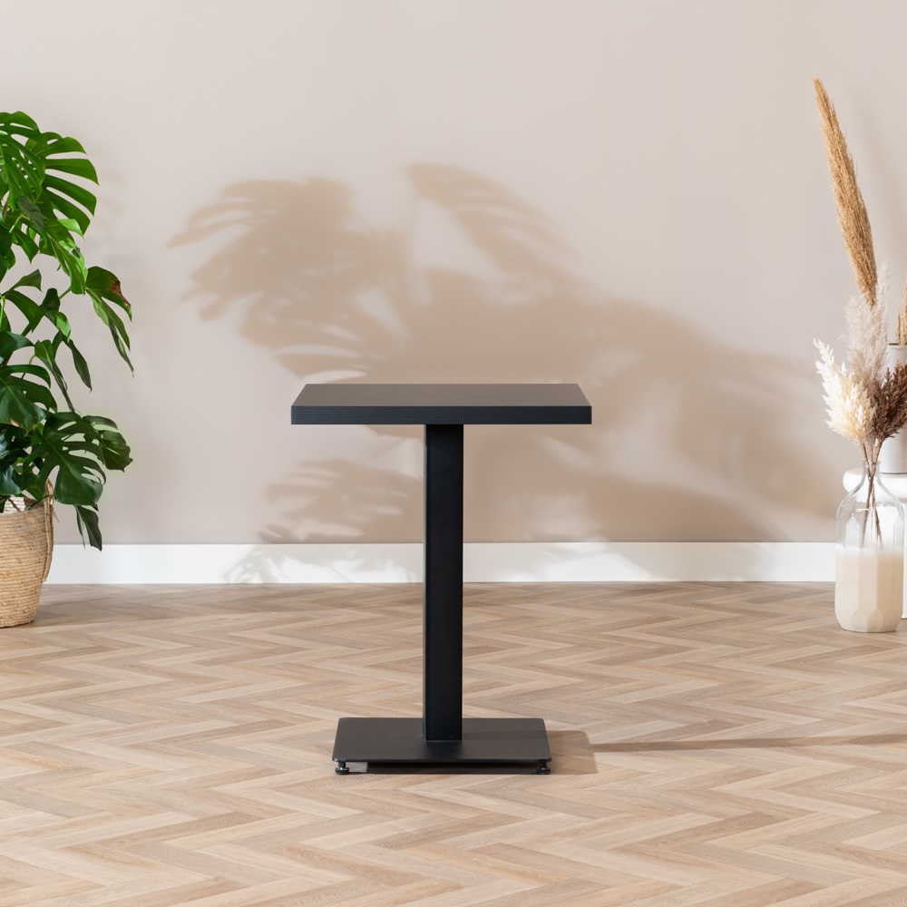 Bistro tafel Nils - 60 x 60 - Zwart - Afbeelding 3