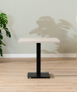 Alternative view of Bistro tafel Nils - 80 x 80 - Beige