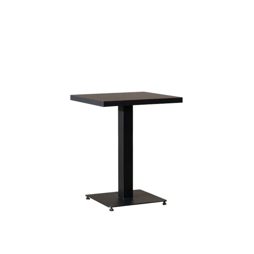 Bistro tafel Nils - 60 x 60 - Zwart
