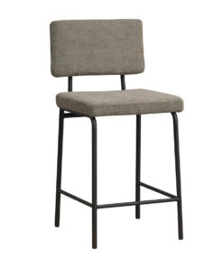 Barkruk Espen groen gerecycled polyester 64-77 cm
