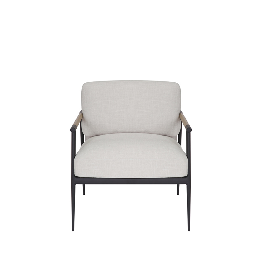 Fauteuil Jade linnen off white - Afbeelding 5