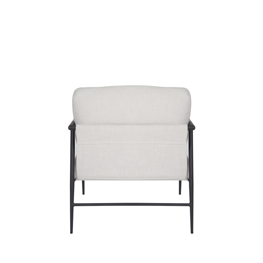 Fauteuil Jade linnen off white - Afbeelding 3