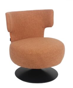 Alternative view of Fauteuil Metro draaibaar linnen