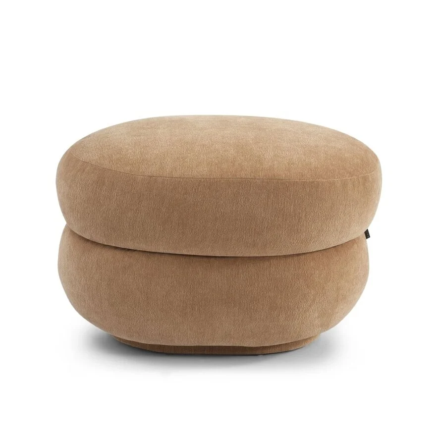 Hocker Mia chenille koper
