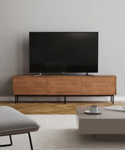 Tv-meubel Thomas rustiek eiken 180 cm - Afbeelding 4