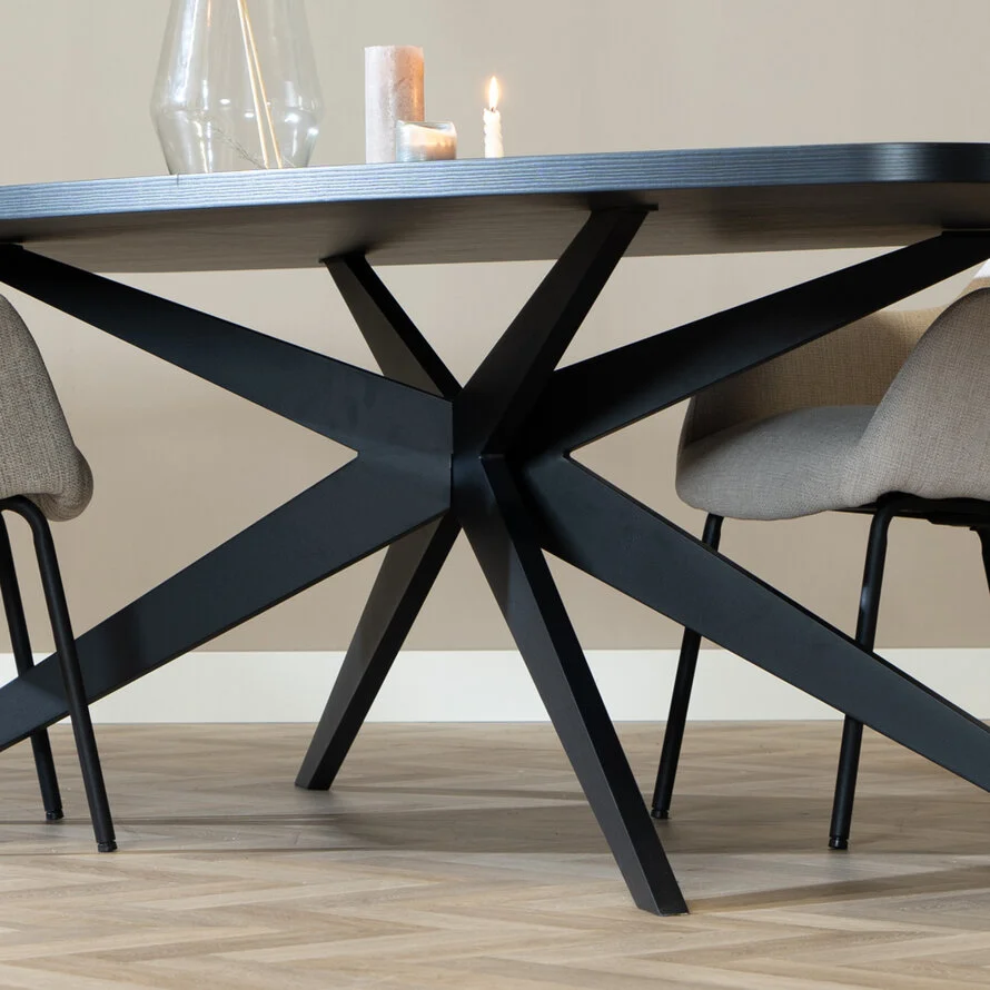 Tafel Dio Deens ovaal melamine zwart - Afbeelding 14