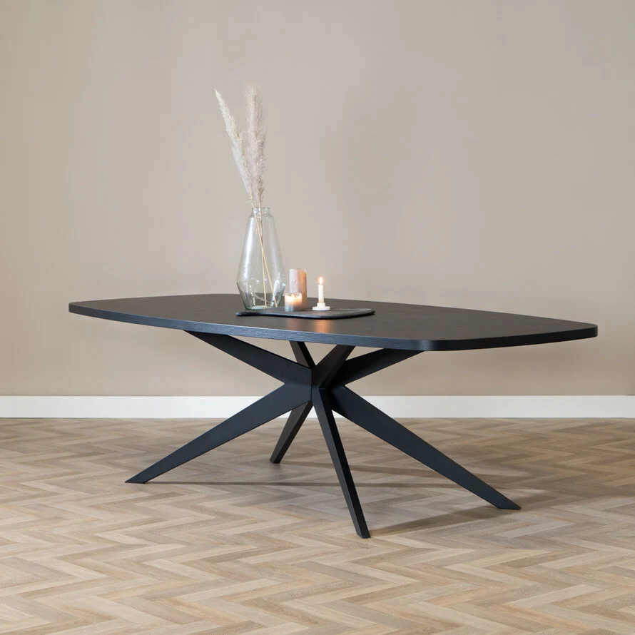 Tafel Dio Deens ovaal melamine zwart - Afbeelding 5