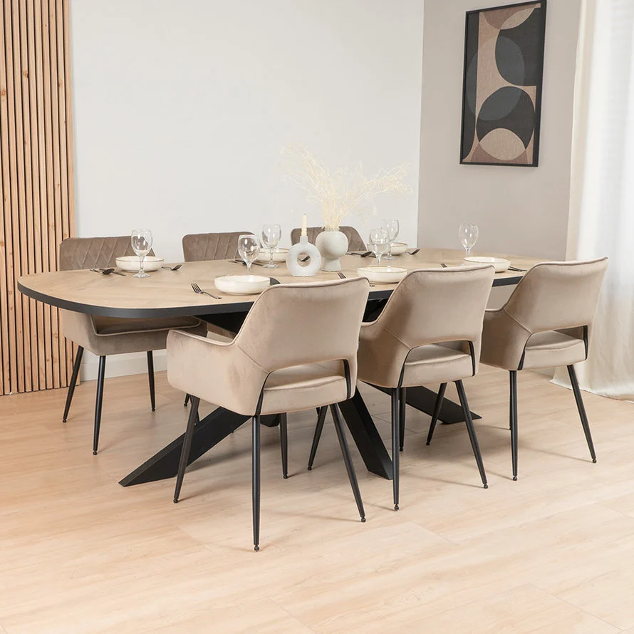 Tafel Haley | 280 x 110 cm - Afbeelding 2