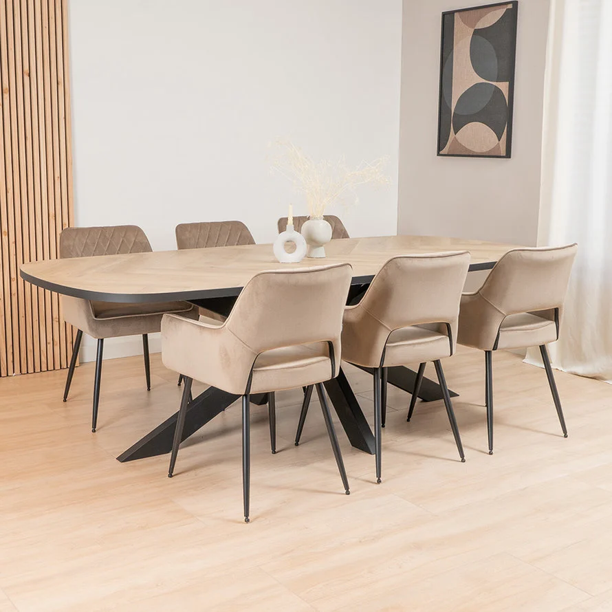 Tafel Haley | 280 x 110 cm - Afbeelding 5