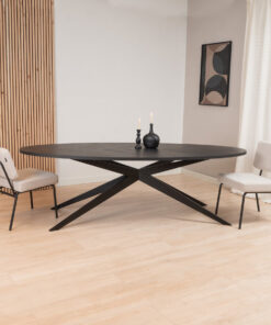 bronx71-eettafel-visgraat-zwart-ovaal-ilva-pvc-2402