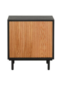 Alternative view of Kast Shelly zwart blank eiken
