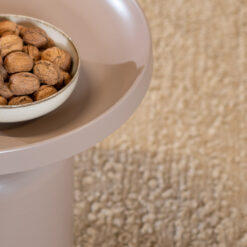 Salontafel Donna rond metaal taupe - Afbeelding 6