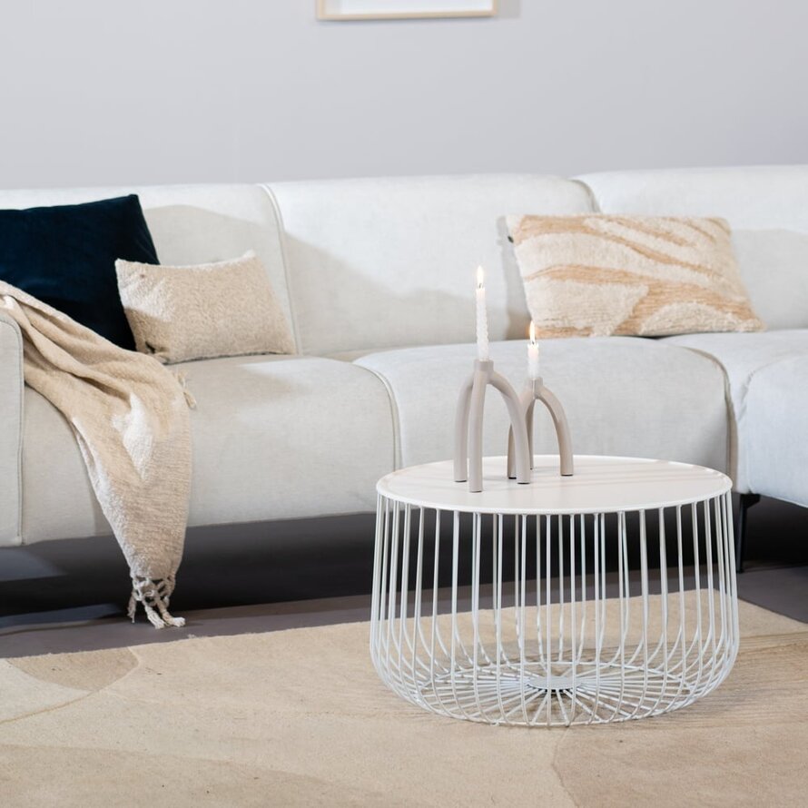 Salontafel Senna metaal wit - Afbeelding 11