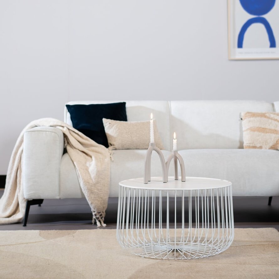 Salontafel Senna metaal wit - Afbeelding 12