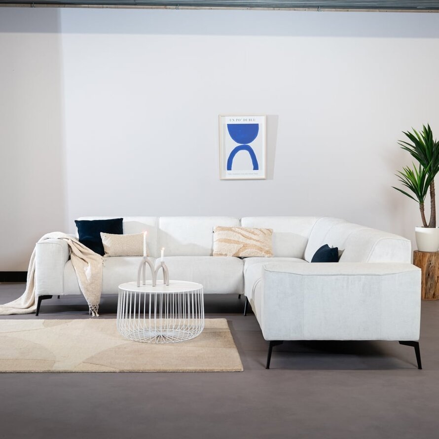 Salontafel Senna metaal wit - Afbeelding 4