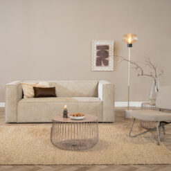 Salontafel Tygo metaal taupe - Afbeelding 3