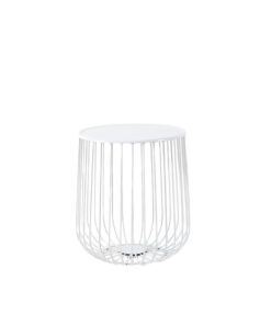 Salontafel Tygo metaal wit