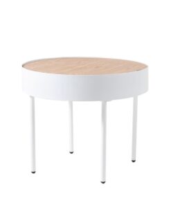 Salontafel Zita rond wit