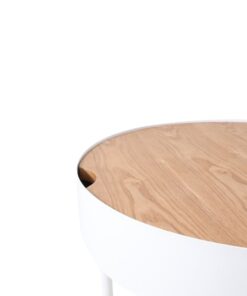 Alternative view of Salontafel Zita rond zwart