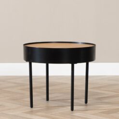 Salontafel Zita rond zwart - Afbeelding 4