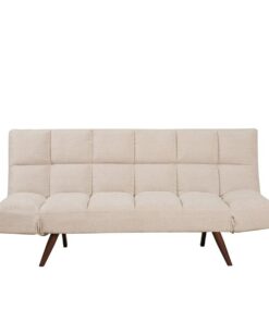 Slaapbank 1,5 persoons Timo beige gerecycled polyester