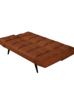 Alternative view of Slaapbank Timo cognac eco-leer