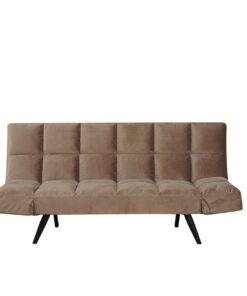 Slaapbank Timo taupe velvet