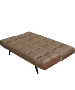 Alternative view of Slaapbank Timo taupe velvet