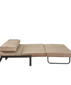 Alternative view of Slaapbank Mikko taupe velvet