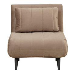 Slaapfauteuil Hanna velvet taupe