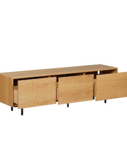 Tv-meubel Thomas blank eiken 150 cm - Afbeelding 3
