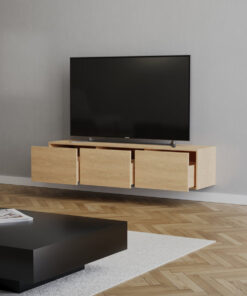 Tv-meubel Thomas blank eiken 150 cm - Afbeelding 7