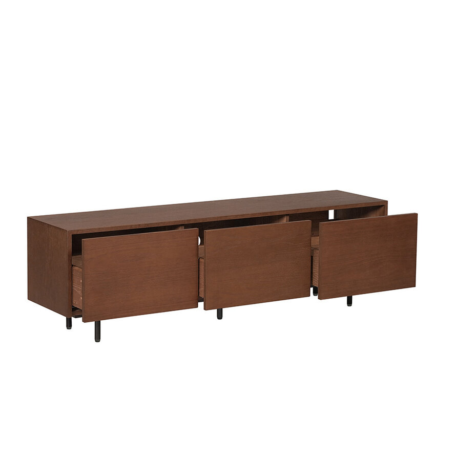 Tv-meubel Thomas rustiek eiken 150 cm - Afbeelding 3