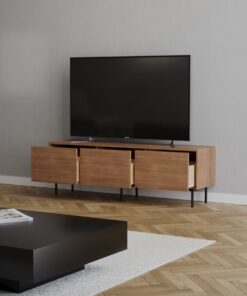 Tv-meubel Thomas rustiek eiken 150 cm - Afbeelding 6